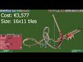RCT2 - Ride Overview - Corkscrew Coaster