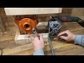 Amazing Tool For Workshop Using Wheel Hub And Washing Machine Motor