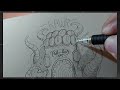 Psychedelic Space Monster in Illustrator | Sketch Tutorial Pt 1