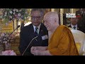 Reciprocal affection between pope and Buddhist Supreme Patriarch of Thailand