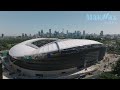 Sydney Football Stadium Membrane Roof Construction Timelapse