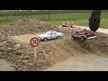 1 /64 Dynamic Diorama - Cars Truck and Police Chase - Crash Compilation Slow Motion 1000 fps #40
