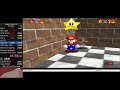 Super Mario 64 - Coinless 16 Star speedrun in 30:40