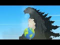 Rescue Tyrannosaurus-Rex From GODZILLA & KONG: The Battle Against Digestive System - FUNNY CARTOON
