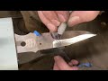 How To Handsand a Mirror Finish! Knife making Tutorial: Zac Buchanan Knives - Mirror Polish Blade