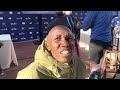 Rhonex Kipruto after winning 2022 NYC Half Marathon
