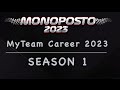 Monoposto MyTeam Career 2023 S1 Trailer