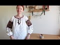 ep22 | my first Ukrainian embroidered blouse