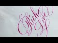 Super Satisfying Copperplate Calligraphy Compilation #2