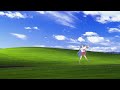 Konata dancing Bailando on Windows XP