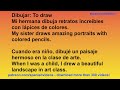 Spanish VERBS and PHRASES in the PRESENT and PAST part 3. Learn Spanish With Pablo.