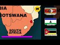 Guess The African Countries On The Map | Geography Quiz Challenge