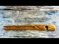 How to Carve a Driftwood Hair Fork