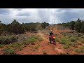 Joshua exploring on dirtbike