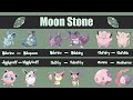 PokeMMO - All Stone Evolutions | OT Pokedex