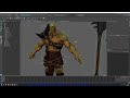 Game Ready Orc Rig Demo