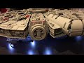 New Brickstuff light and sound kit Review on the UCS Millennium Falcon