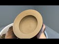 Making a Pottery Pasta Bowl ASMR / 물레로 도자기 파스타볼 만들기 ASMR