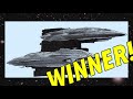 MC90 Mon Calamari Cruiser vs Allegiance Star Destroyer | Star Wars: Who Would Win