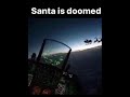 The missile knows where Santa is