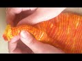 Stretchy bind off toe up sock