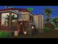 The Sims 4 Speed Build Sulani, eco lifestyle, tiny living, (with CC) , beach cottage renovation