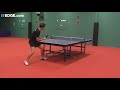 Table Tennis Tomahawk Serve by William Henzell   table tennis tricks