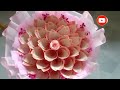 Easy Money Bouquet Tutorial Using 50pesos Bills #moneybouquet #diybouquet #moneyflower