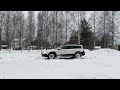Volvo XC70 2015 D4 AWD Deep Snow Offroad Drifting