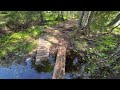 Around Asmalampi Pond - Snake on the path