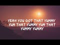 Justin Bieber - Yummy (Lyrics Video)