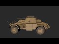 Sdkfz 221/222 - Blindado Ligero de Reconocimiento