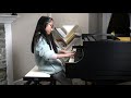 Sydney plays Mozart's Sonata in F Major K280 Presto.