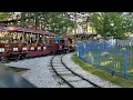 Waldameer park train leaving the station