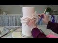 NEW! RICE PAPER Edible CRINOLINE |Aged Stone Fondant |Modern Abstract Cakes|Cake Decorating Tutorial