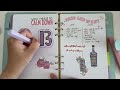 🎀 June Bullet Journal Flip Through I Fill empty pages I ASMR