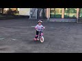 Daughter riding bike