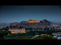 Athens Drone 4k: Acropolis and Parthenon