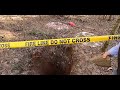 RUINS OF 195 YEAR OLD PLANTATION AND OLDEST MARKED GRAVE IN ROUGH EDGE