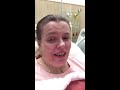 Infusion hospital room tour! CRPS – EDS - legally blind – positive:)