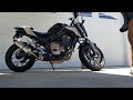 2016 CB500F Leo Vince LV ONE Exhaust