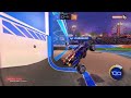 Rocket league but my team gave up.