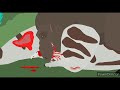 T-rex vs Spinosaurus biped reboot (1.000 and 2.000 subs special) PART 1 -stick nodes-