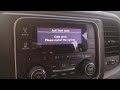 2015 dodge ram anti theft code restart system help