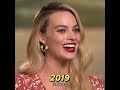 evolution of margot robbie to became #barbie ✨️