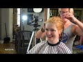 I get a shampoo and extreme short bowl cut bob haircut at a barber shop - full video