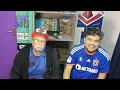 U de Chile 2 vs. Iquique 2  - Reacción de hinchas - Abuelo Paga apuesta y se tiñe