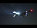 Plane Spotting - Cool Night Flight #2 -／飛行機撮影 クールナイトフライト#2／Osaka/Itami Airport, Japan／伊丹空港（千里川・夜景）