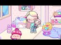 ROTINA BEBÊ NOVA CRECHE KAWAII 🏡🍼| AVATAR WORLD ROTINAS E HISTÓRIAS