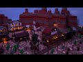 Alle Häuser beleuchtet! - LEGO Western Welt Beleuchtung Teil 4.